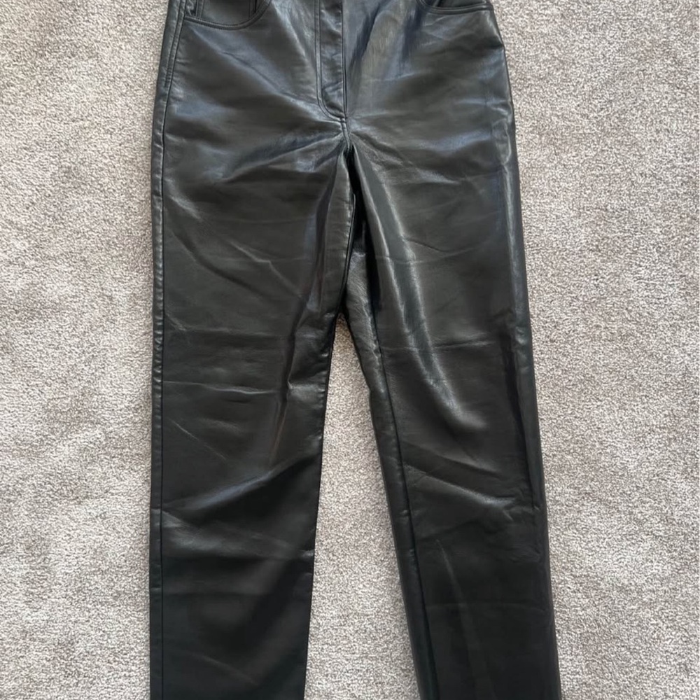 Wilfred Black Leather Apparel